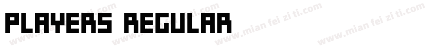 Players Regular字体转换